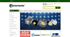 Desktop Screenshot of cosmotronic.gr